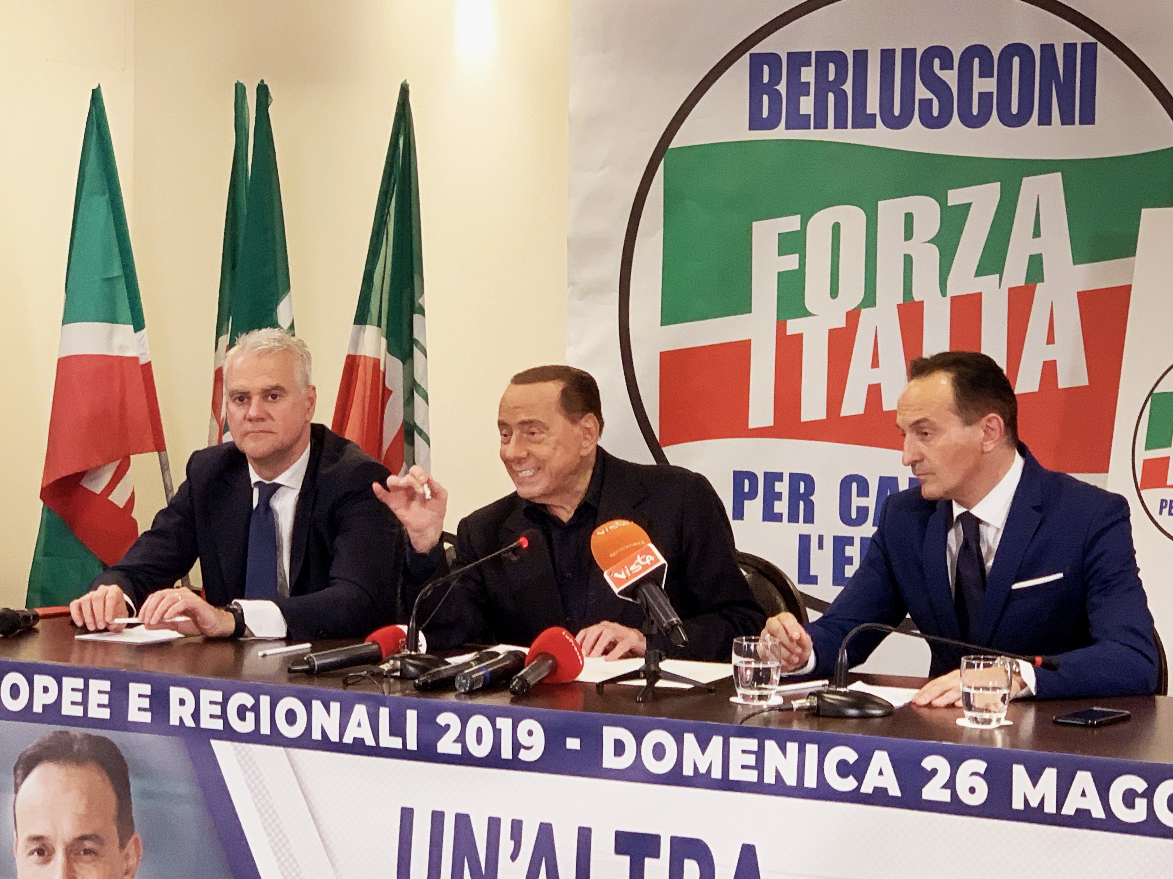 Berlusconi Cirio Zangrillo Torino